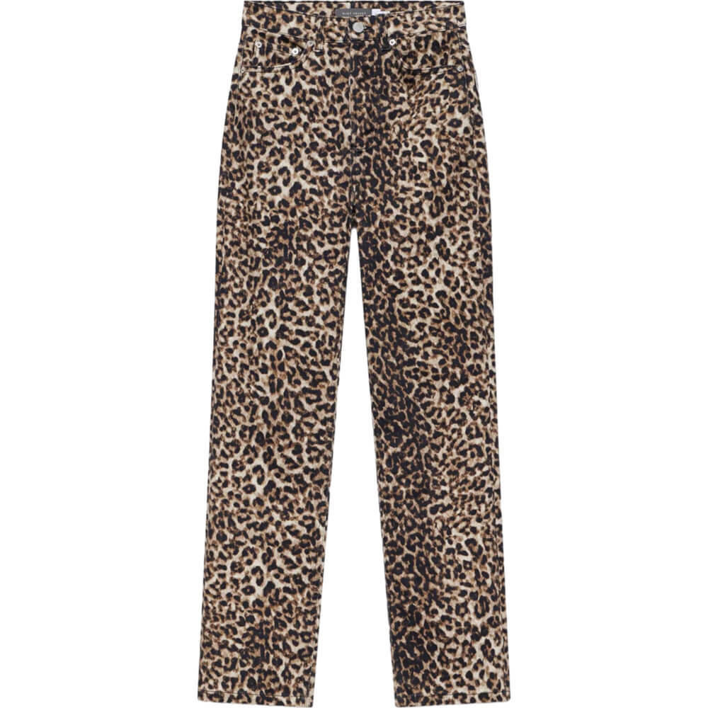 Mint Velvet Leopard Print Slim Jeans